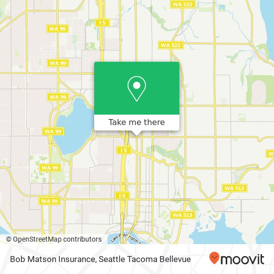 Bob Matson Insurance map