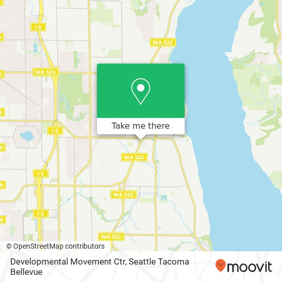 Developmental Movement Ctr map