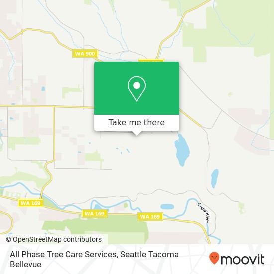 All Phase Tree Care Services map