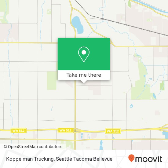 Koppelman Trucking map