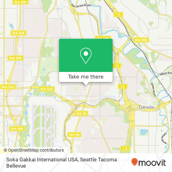 Soka Gakkai International USA map