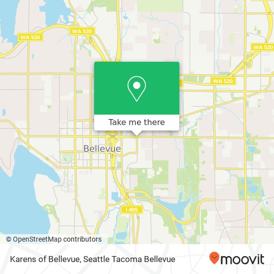 Mapa de Karens of Bellevue