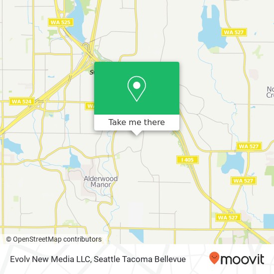 Evolv New Media LLC map