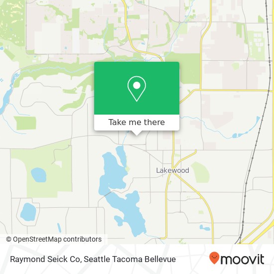 Raymond Seick Co map