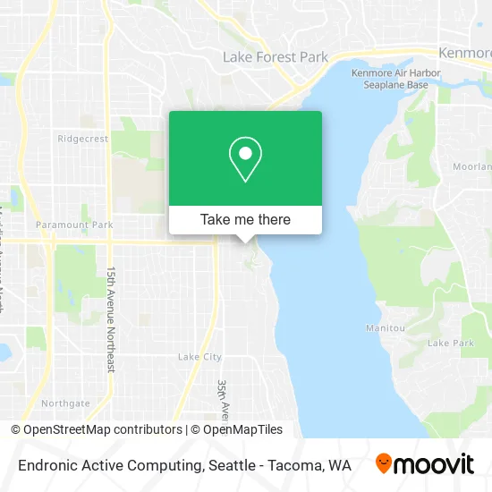 Mapa de Endronic Active Computing