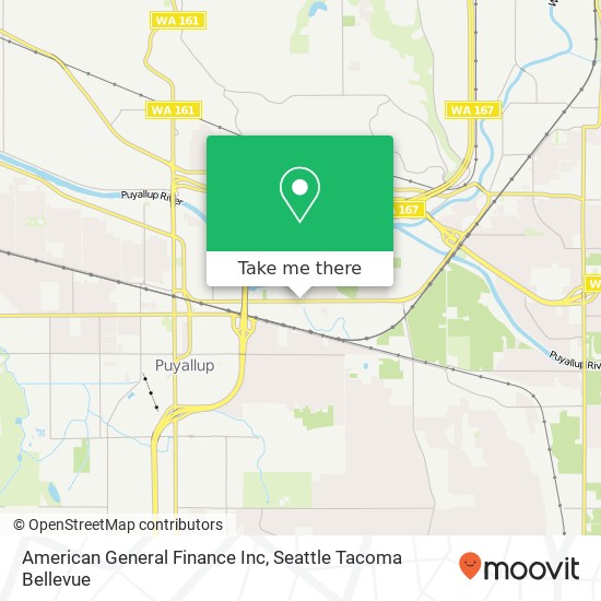 American General Finance Inc map