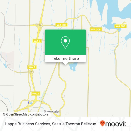 Mapa de Happe Business Services