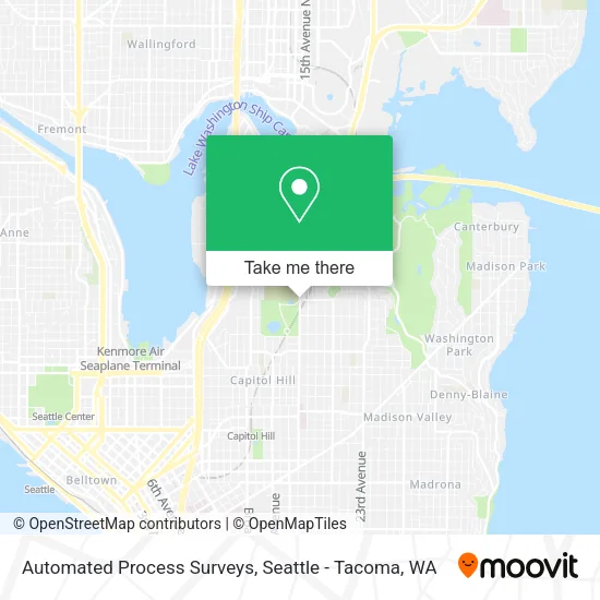 Mapa de Automated Process Surveys