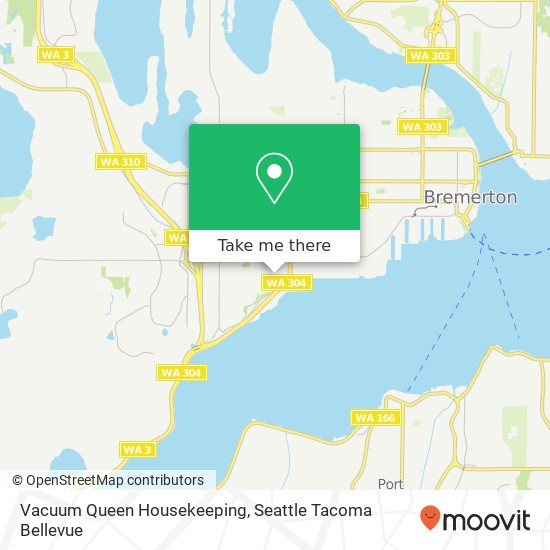 Vacuum Queen Housekeeping map