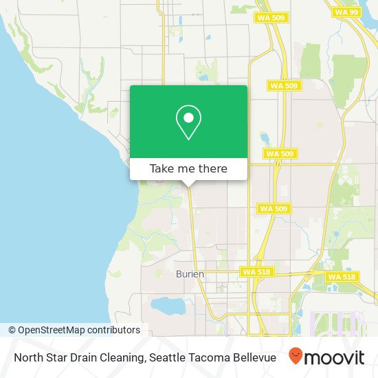 Mapa de North Star Drain Cleaning