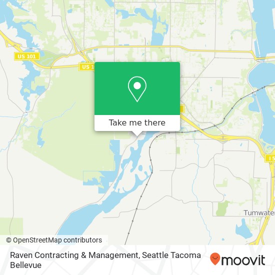 Mapa de Raven Contracting & Management