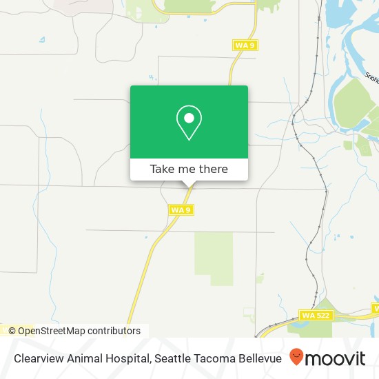Clearview Animal Hospital map