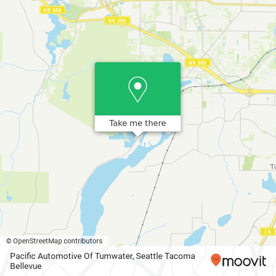 Mapa de Pacific Automotive Of Tumwater