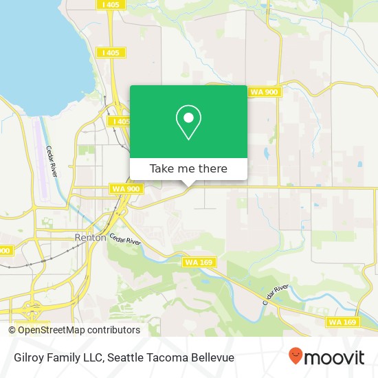 Mapa de Gilroy Family LLC