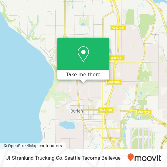 Jf Stranlund Trucking Co map