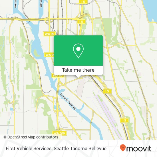 Mapa de First Vehicle Services
