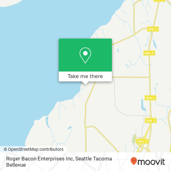 Roger Bacon Enterprises Inc map