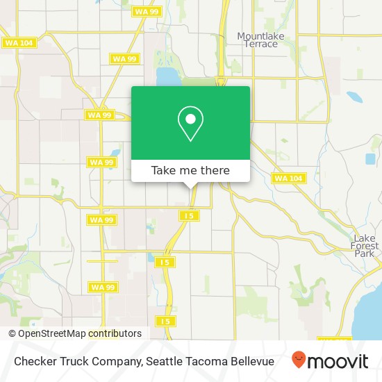 Mapa de Checker Truck Company