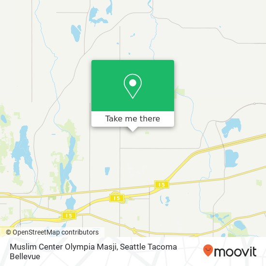 Mapa de Muslim Center Olympia Masji