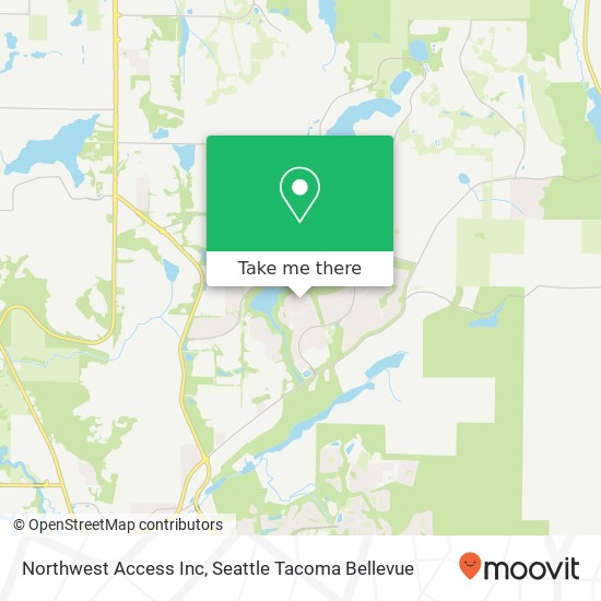 Northwest Access Inc map