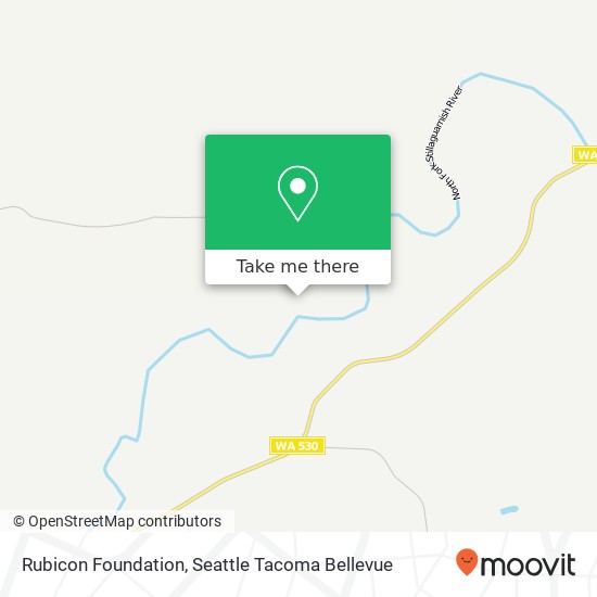 Rubicon Foundation map