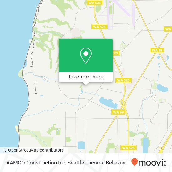 AAMCO Construction Inc map