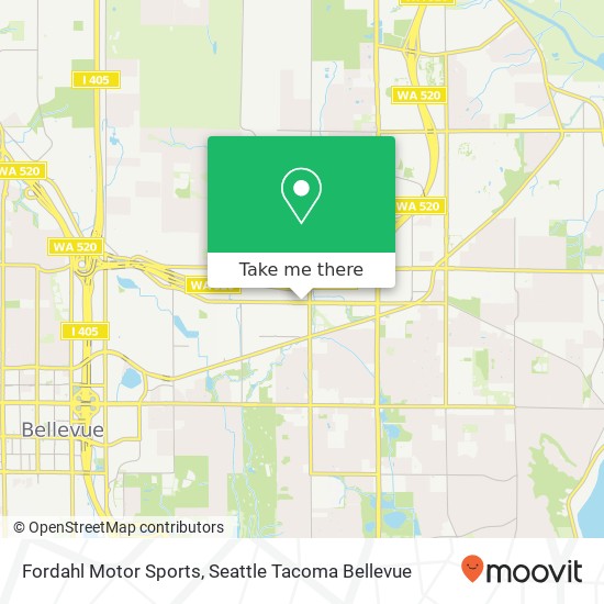 Fordahl Motor Sports map
