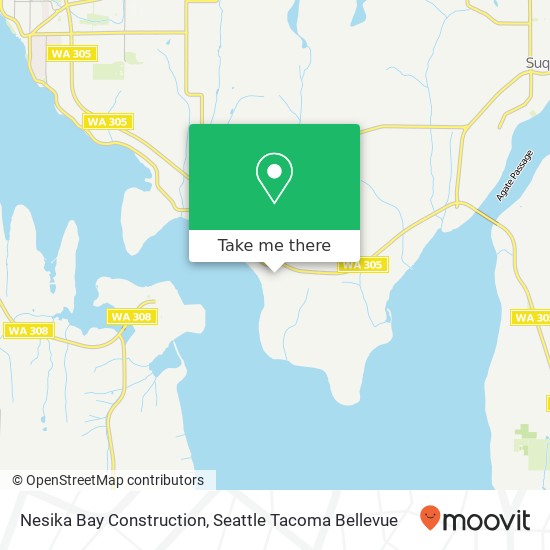 Nesika Bay Construction map