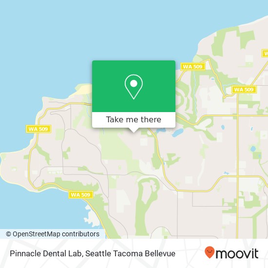 Mapa de Pinnacle Dental Lab