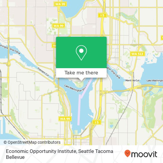 Economic Opportunity Institute map