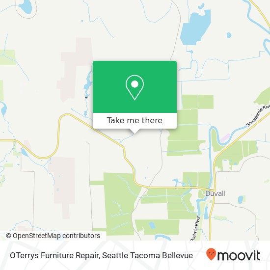 OTerrys Furniture Repair map