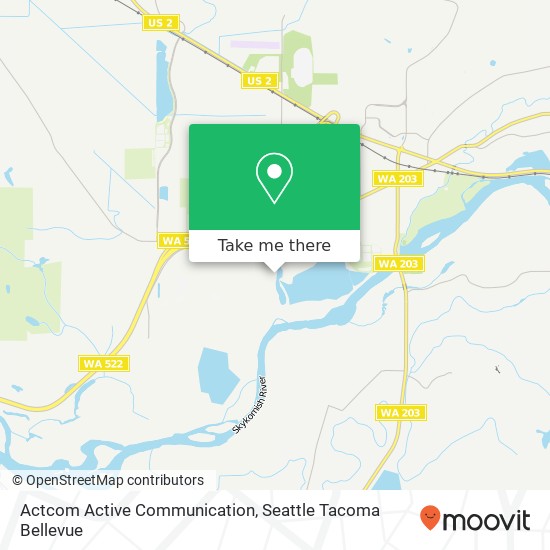 Actcom Active Communication map