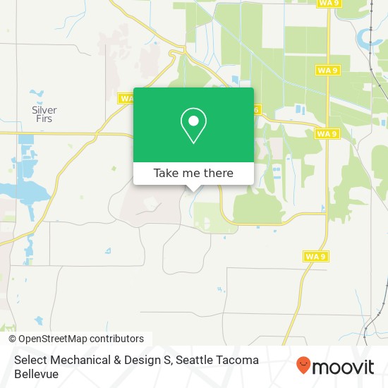 Select Mechanical & Design S map