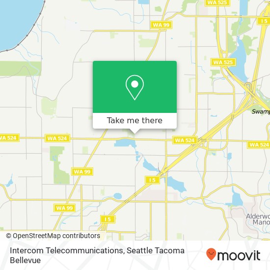 Intercom Telecommunications map