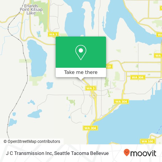 J C Transmission Inc map