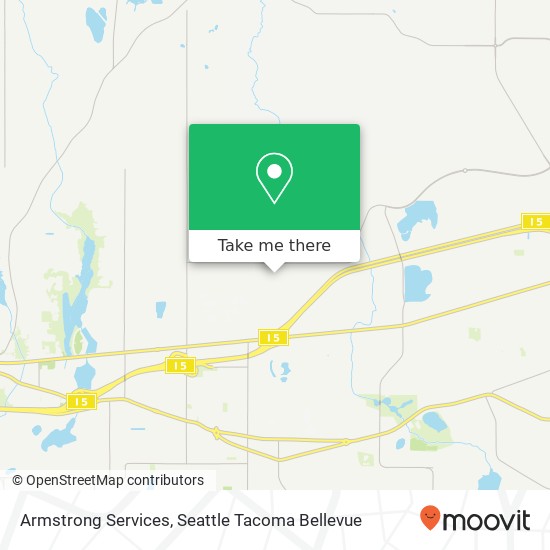 Armstrong Services map