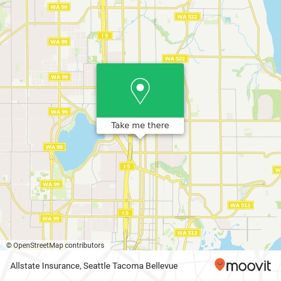 Mapa de Allstate Insurance