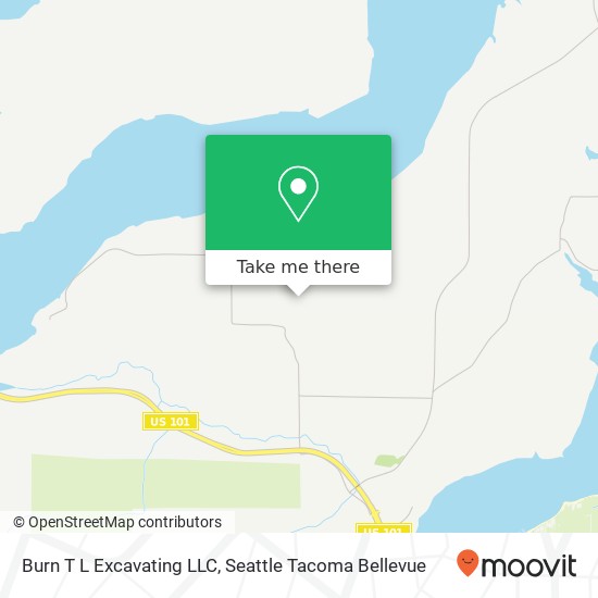 Mapa de Burn T L Excavating LLC