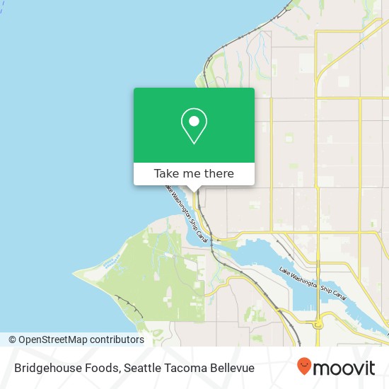 Bridgehouse Foods map