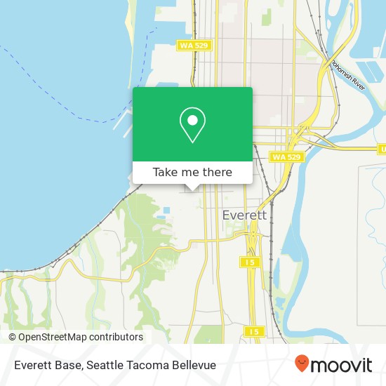 Everett Base map