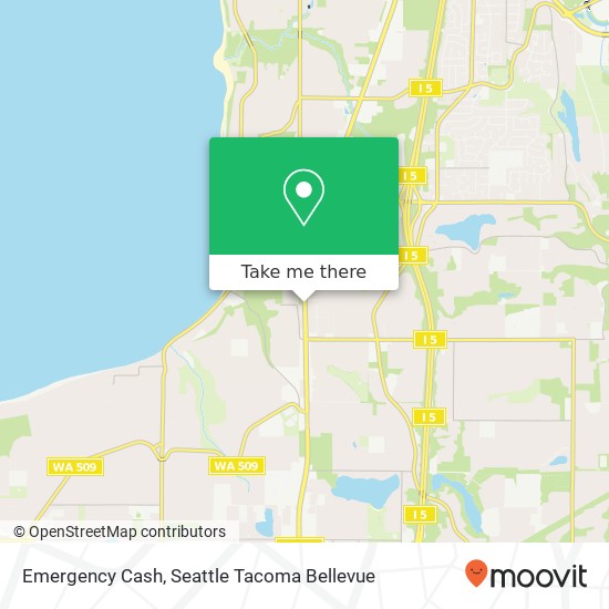 Emergency Cash map