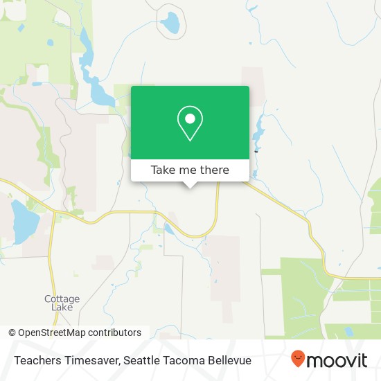 Teachers Timesaver map