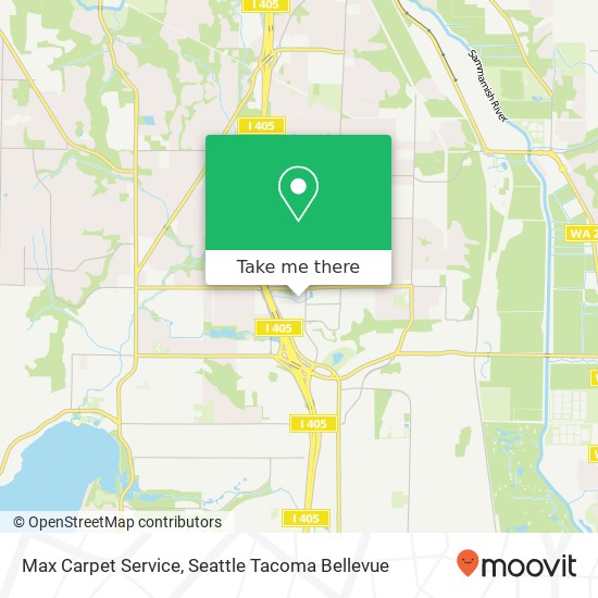 Mapa de Max Carpet Service