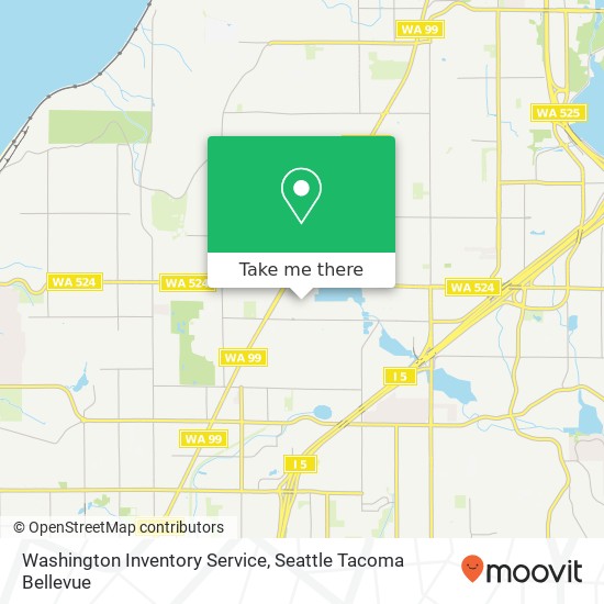 Mapa de Washington Inventory Service