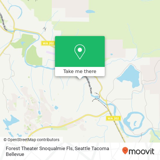 Mapa de Forest Theater Snoqualmie Fls