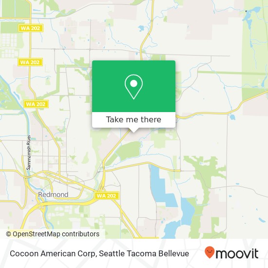 Mapa de Cocoon American Corp