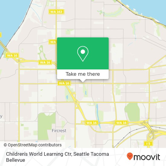 Children's World Learning Ctr map