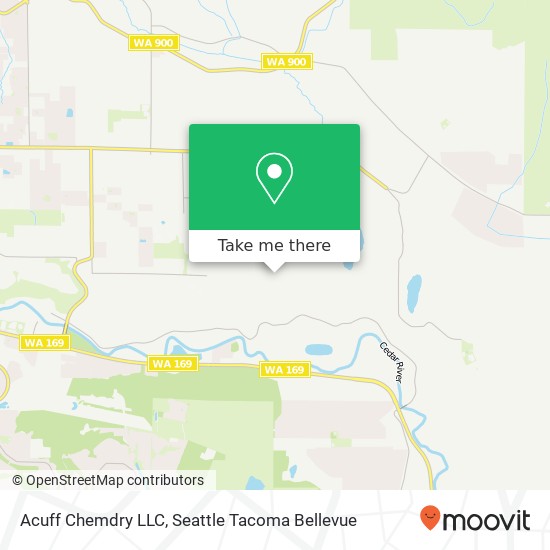 Acuff Chemdry LLC map