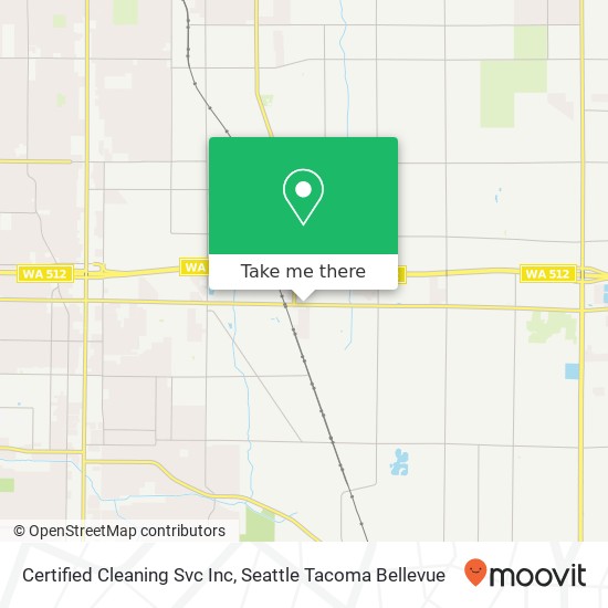 Certified Cleaning Svc Inc map