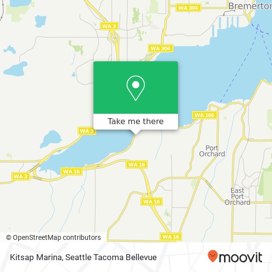 Kitsap Marina map